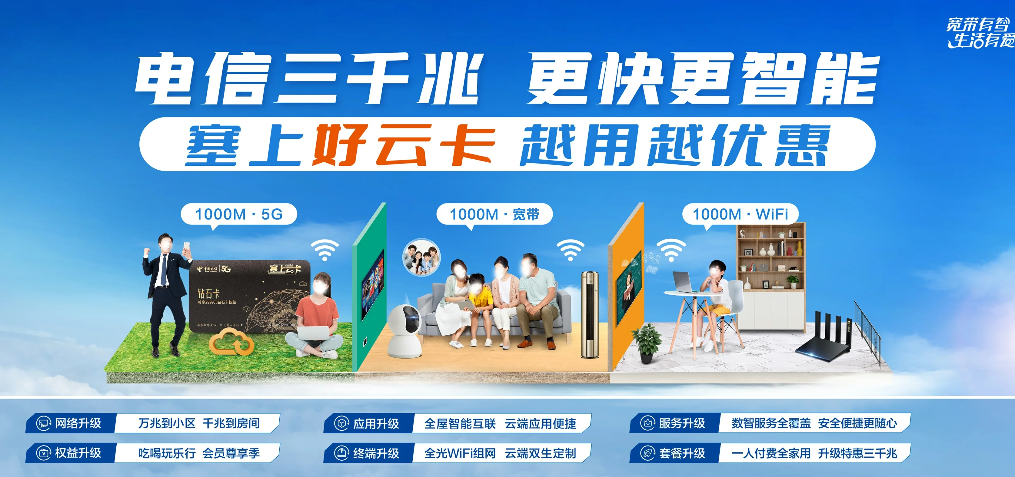 中国电信 小店区电信宽带 宽带套餐